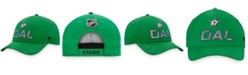 Fanatics Men's Kelly Green Dallas Stars Authentic Pro Team Locker Room Adjustable Hat